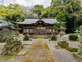 写真：妻山神社の社殿