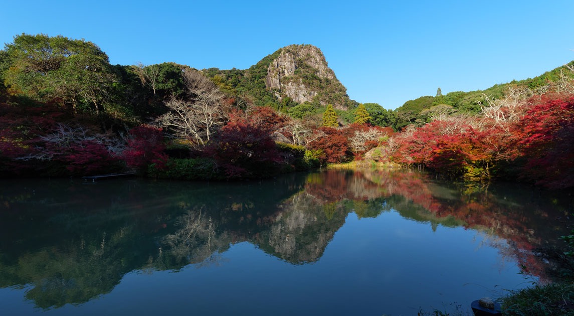 写真：御船山楽園の昼の風景