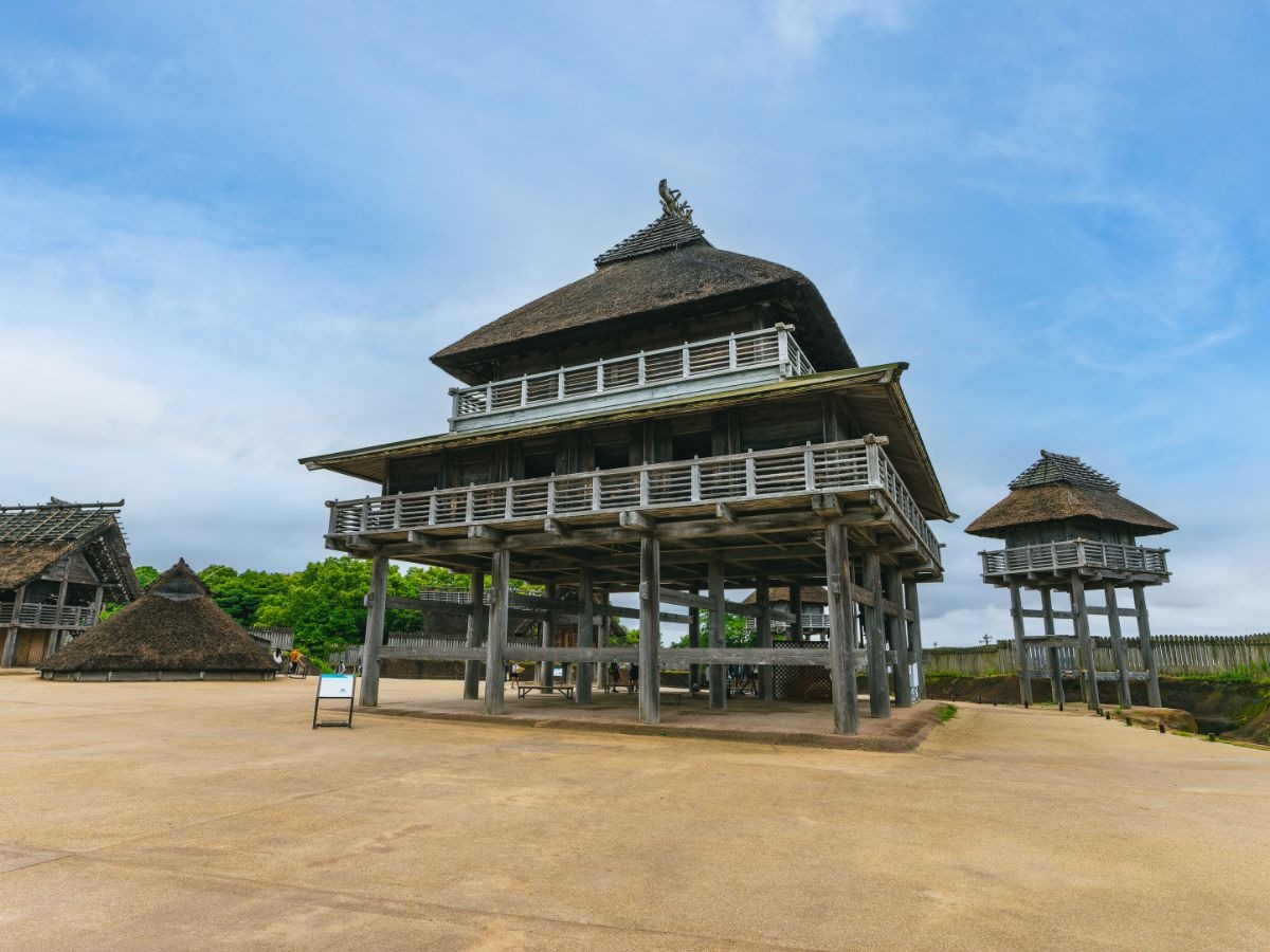 最も神聖な場所である巨大な祭殿