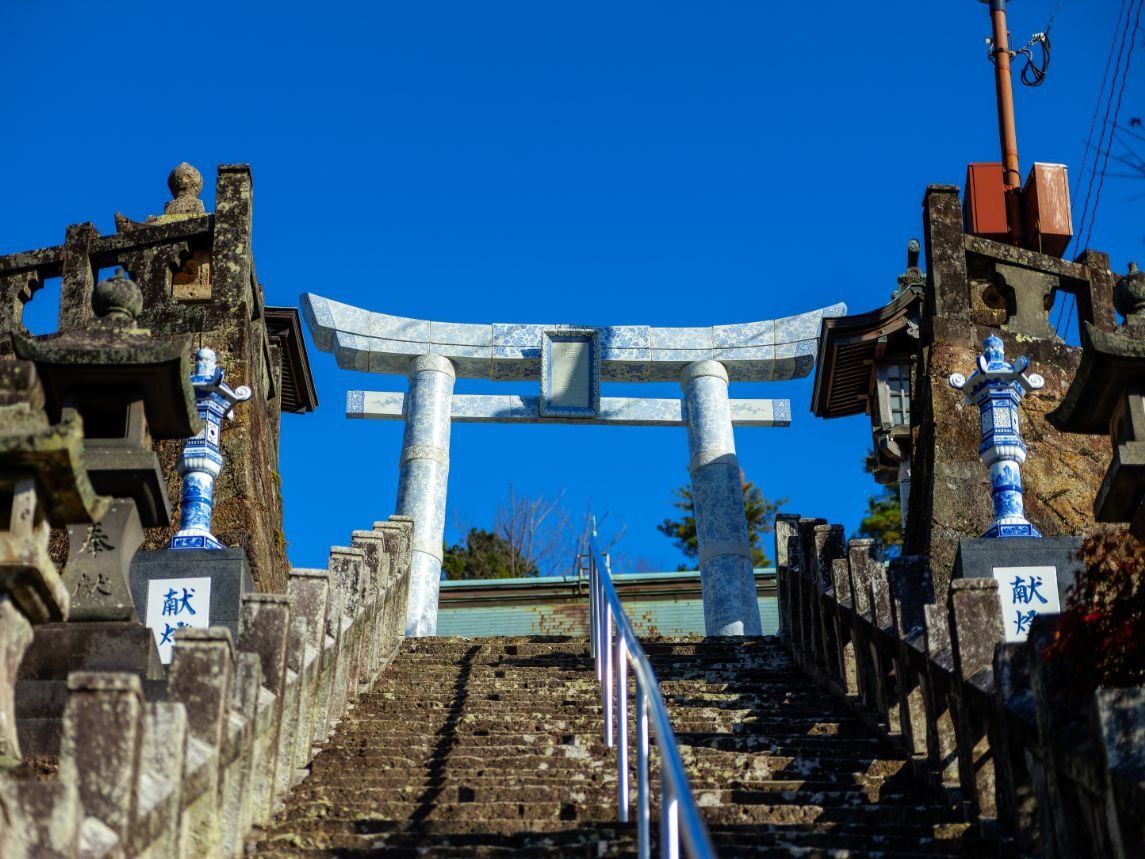 写真：陶山神社の鳥居