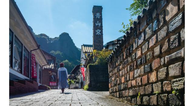 写真：大川内山の町並み